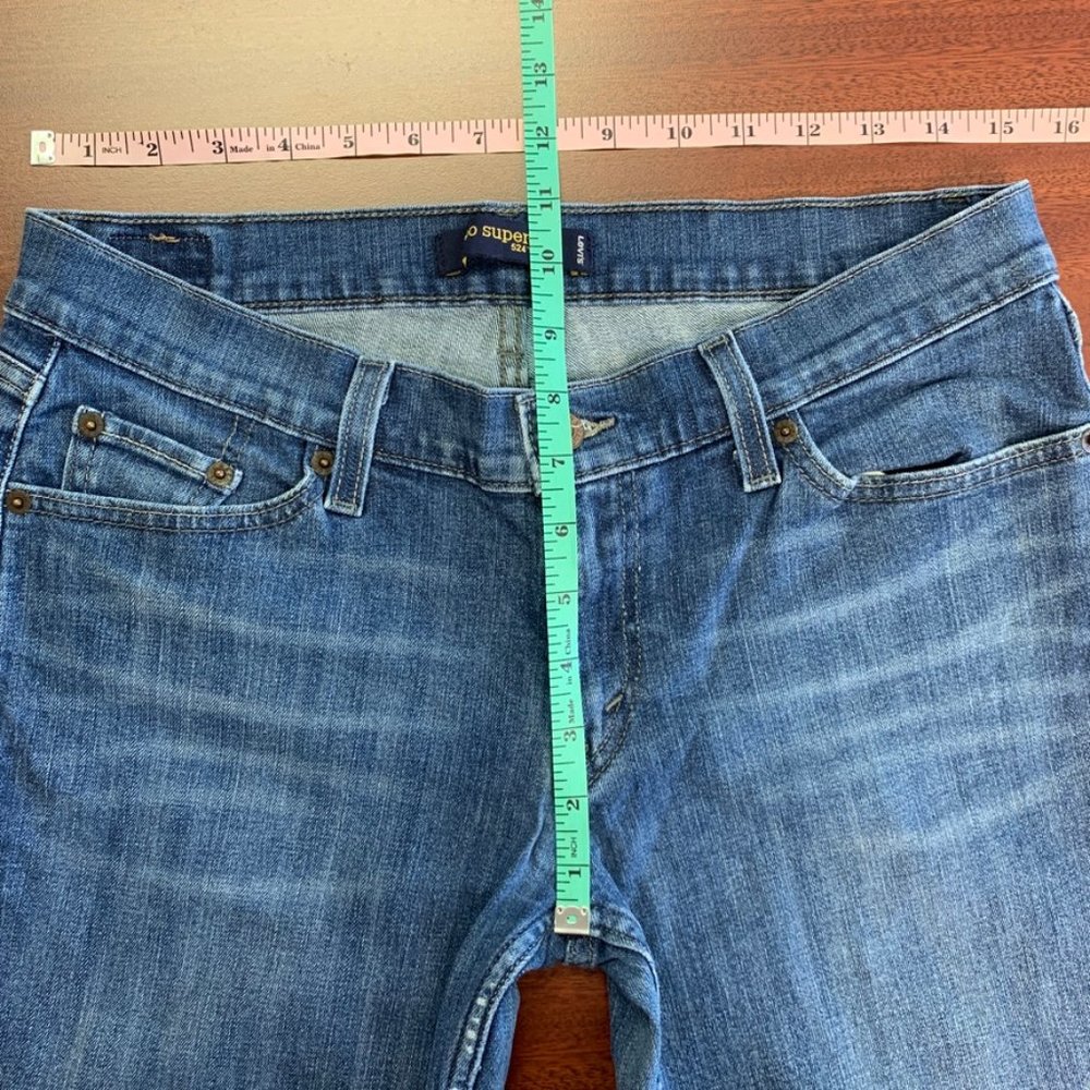 Levi's 524 Too Super Low - Picture 2 of 9